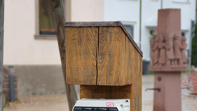 Neue E-Bike-Ladestation am Marktplatz.