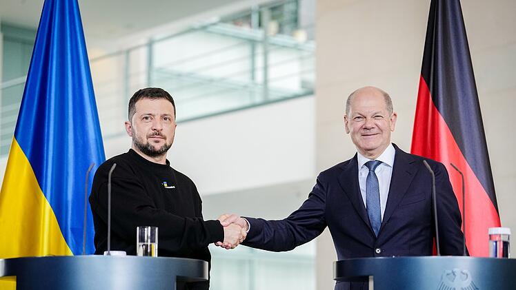 Scholz und Selenskyj