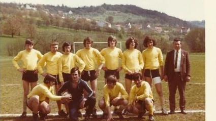 Die Kinsauer Fußballer von damals Foto: privat