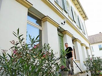 Markus Fleckenstein öffnet das ehemalige Amtsgerichtsgebäude.Fotos: Arkadius Guzy