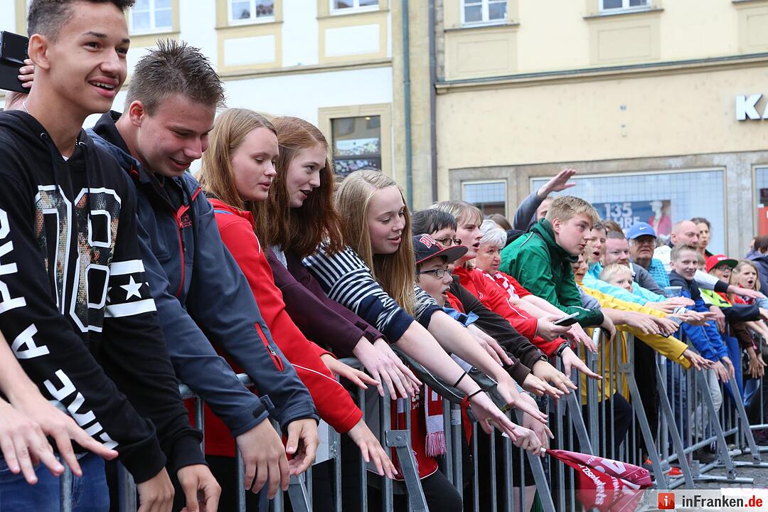 Brose-Baskit zum  achten mal Meister; Foto: Barbara Herbst