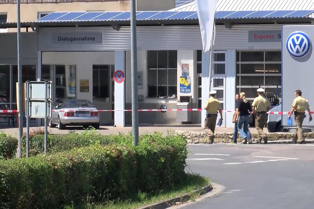 Weitere Bilder: Amoklauf in Ansbach mit 2 Toten - Festnahmeort