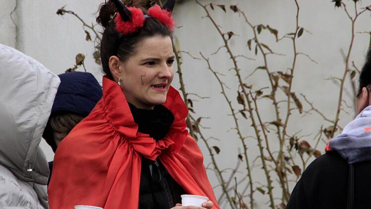 Impressionen vom Faschingsumzug der Weisendorfer Blummazupfer. Foto: Richard Sänger