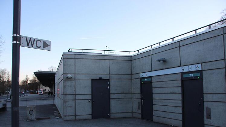 Die öffentlichen Toiletten am ZOB in der Lossaustraße wurden vor allem im November und Dezember verwüstet.
