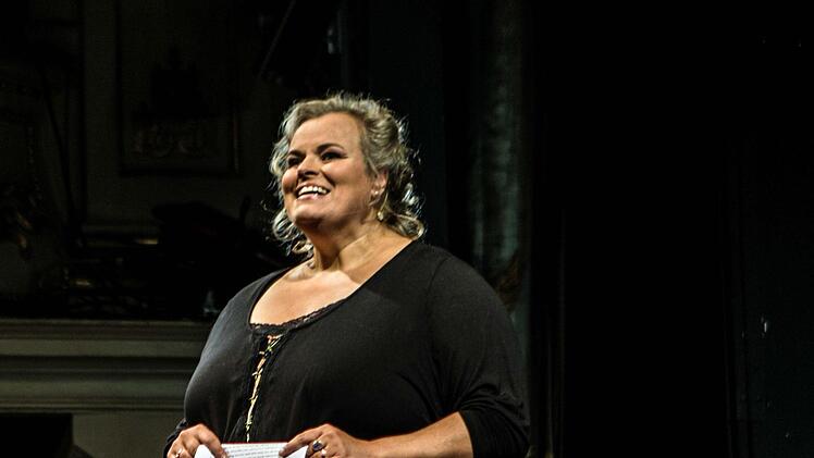 Impressionen vom Coburger Theaterfest zum Spielzeitauftakt. Susanne von TobienFoto: Jochen Berger