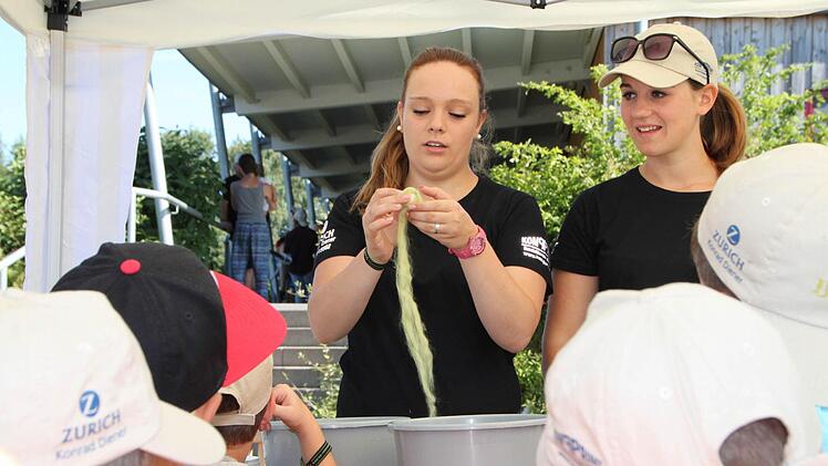 Impressionen vom DJK-Feriencamp auf dem Volkersberg, August 2015 Foto: Ulrike Müller