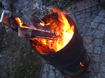 Feuertonne, Feuerschale, Lagerfeuer