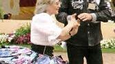 Ansteckende Tanzlust: Die Saaletal Dancer tanzten im Kurpark Bad Bocklet ihre Lebensfreude.