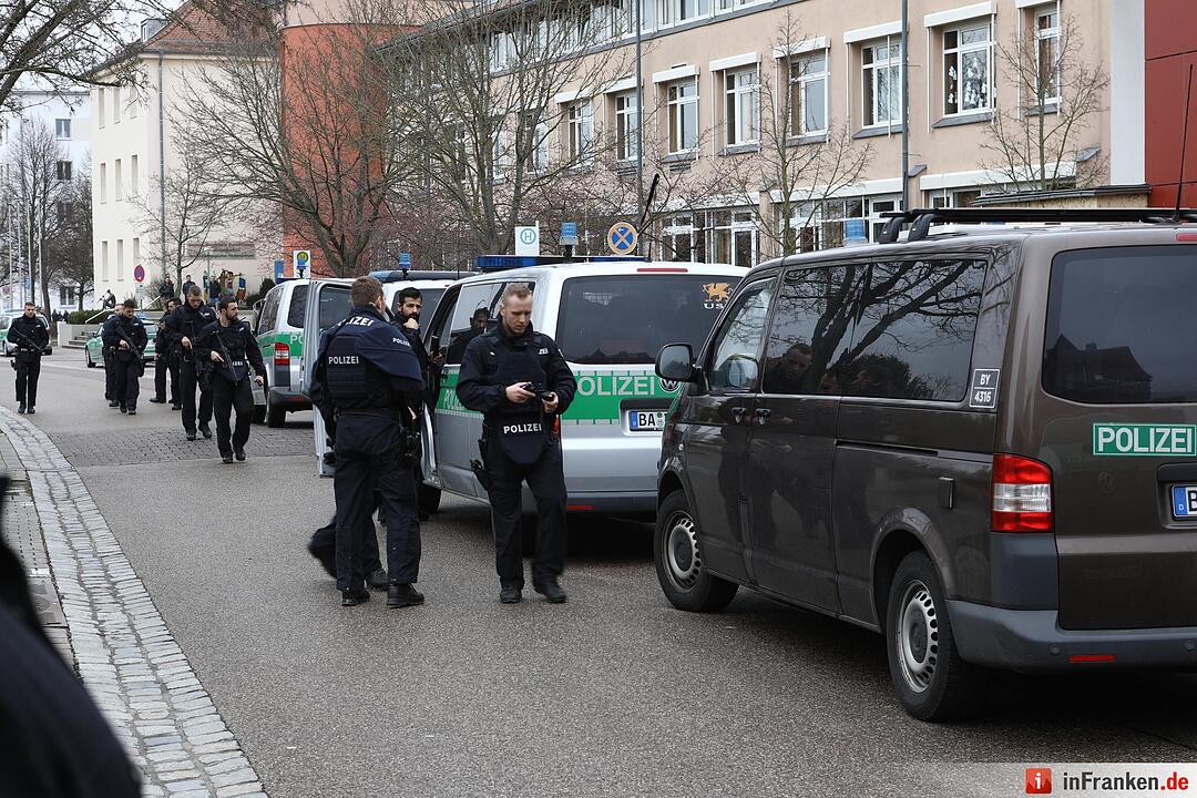 Bedrohung: Schule in Gunzenhausen evakuiert