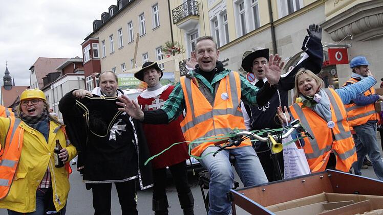 Der Forchheimer Faschingszug, ein Spektakel für alle.  Josef Hofbauer