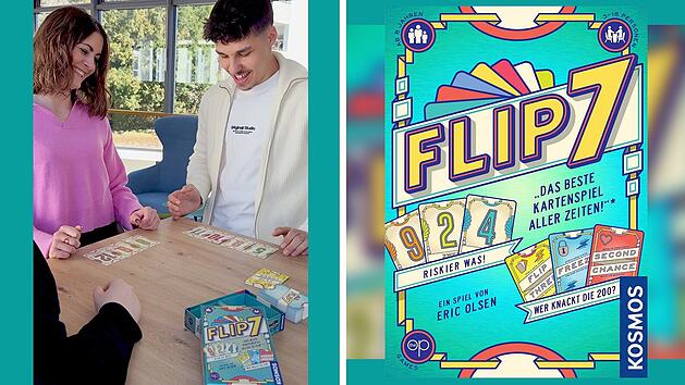 Brettspiel-Tipps f&uuml;r Weihnachten - die besten Neuheiten und Spiele-Klassiker: Flip 7
