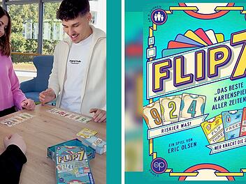 Brettspiel-Tipps f&uuml;r Weihnachten - die besten Neuheiten und Spiele-Klassiker: Flip 7
