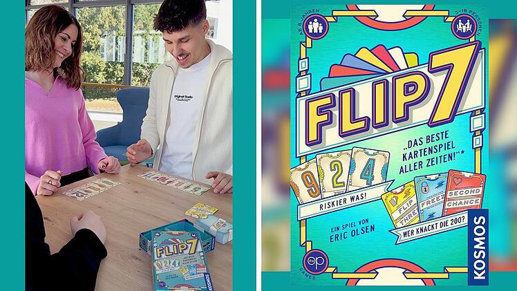 Brettspiel-Tipps für Weihnachten - die besten Neuheiten und Spiele-Klassiker: Flip 7