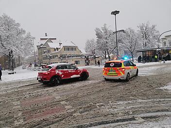 Schneechaos in Bamberg