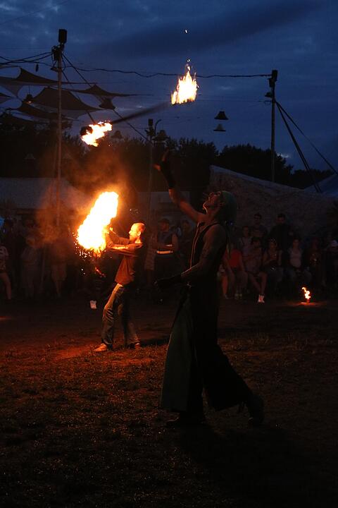 Klangtherapie 2017 - Die Feuershows