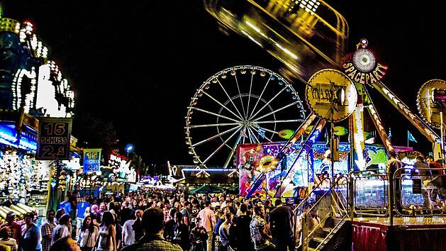 Das Coburger Vogelschie&szlig;en ist eines der &auml;ltesten Volksfeste in Bayern und fand die vergangenen zwei Wochen statt. Foto: Jochen Berger