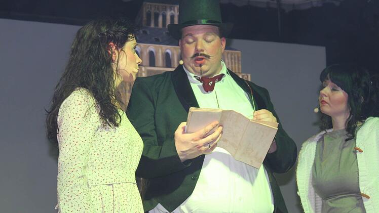 Nancy Gerisch, Benjamin Baier und Michelle Knappe wussten in ihren Rollen ebenso zu begeistern wie...