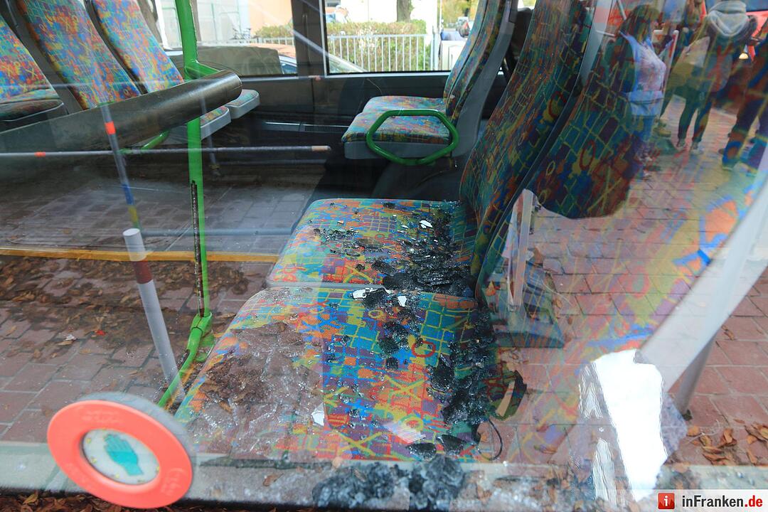 Unfall mit Linienbus in Bamberg