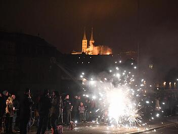 Fast 300 Einsätze hat es für die oberfränkische Polizei in der SIlvesternacht gegeben. Foto: Ronald Rinklef