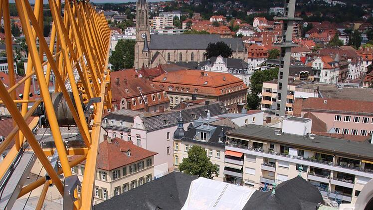 Eindrücke von der Baustelle für das neue Behördenzentrum. Foto: Ralf Ruppert