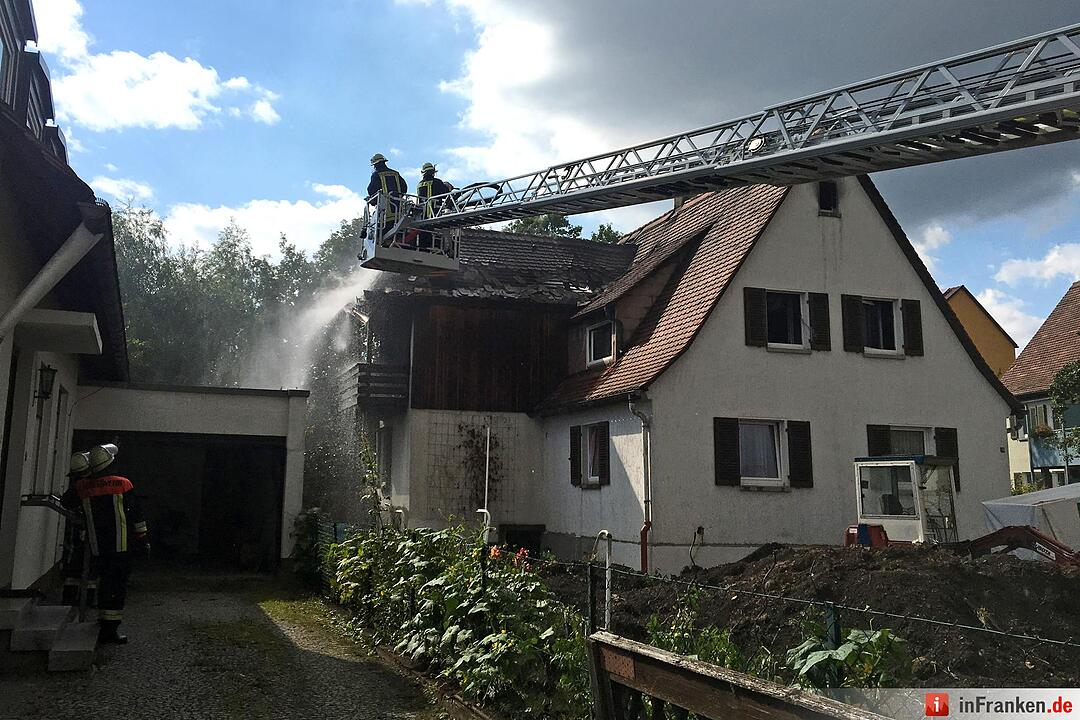 Wohnhausbrand in Bad Windsheim