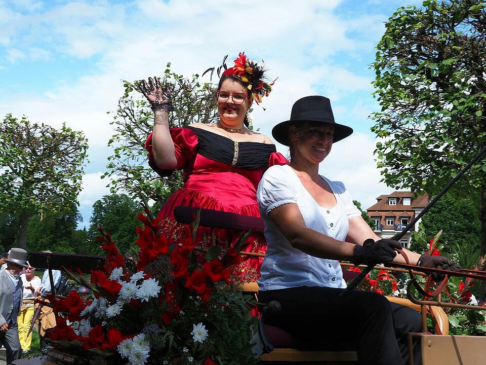 Großer historischer Festzug durch Bad Kissingen!