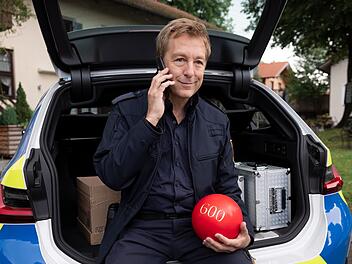 Als Polizist Michi Mohr ist Max M&uuml;ller von Anfang an Teil der "Rosenheim-Cops".