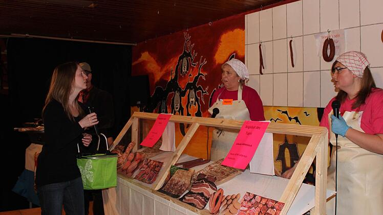 Kerstin Link, Rudi Will im Hintergrund, Ute Becker, Veronika Erb. Foto: Birgit Will