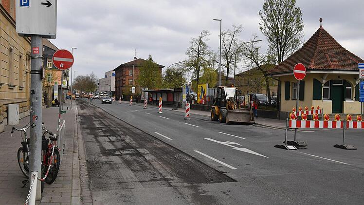 In der Ludwigstraße ist nun eine Einbahnstraße: Der Verkehr aus der Zollnerstraße kann dort nur noch durchfahren. Foto: Ronald Rinklef