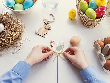 Schnelle Bastelideen für das Osterfest