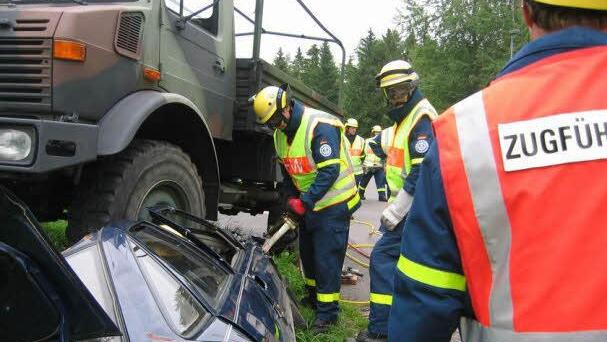 Der Ortsverband des THW Bad Kissingen nahm an einigen Übungen teil.   Foto: THW