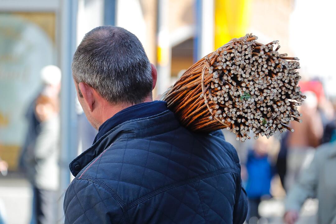 Korbmarkt in Lichtenfels am Samstag