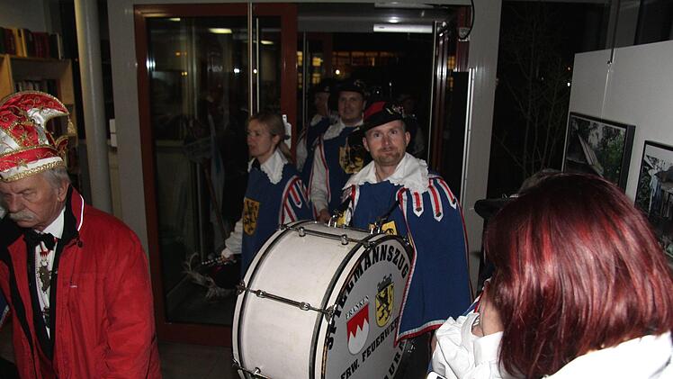 Impressionen vom Rathaussturm  Richard Sänger