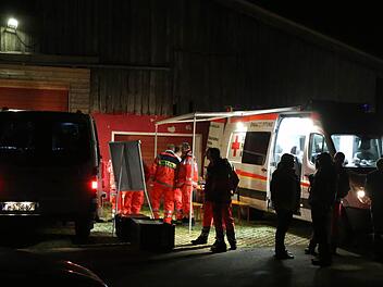 Rettungskräfte führten eine große Suchaktion im Wald durch. Diese brachte jedoch kein Ergebnis. Foto: News5