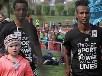 Der Herzogenauracher Kaya-Lauf ist inzwischen schon ein Selbstläufer. Organisation, Beteiligung und Spendenresonanz sind großartig. Foto: Archiv