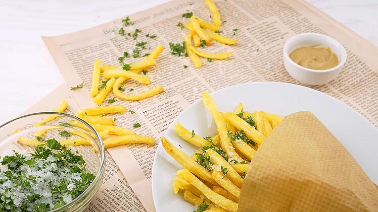 Die Konsistenz der Pommes verändert sich beim Abkühlen.