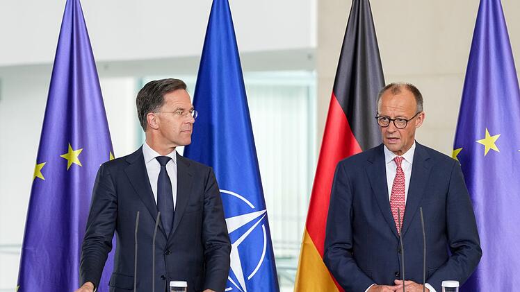 Nato-Generalsekretär Rutte zu Gast bei Bundeskanzler Merz