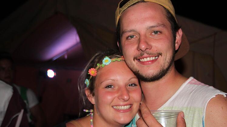 Entspannt danach: Niki und Joe aus Amberg.
