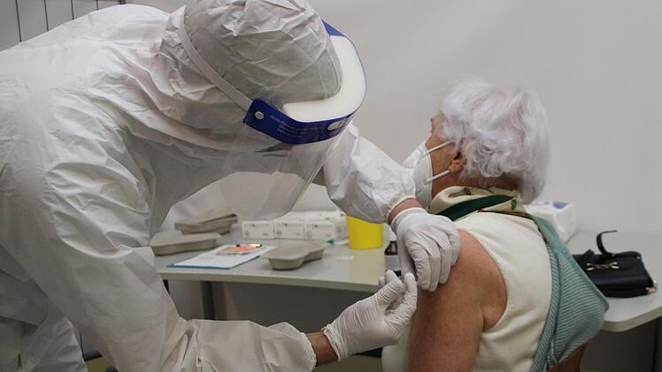 Auch in Kulmbach wird gegen das Coronavirus geimpft. Foto: Jürgen Gärtner
