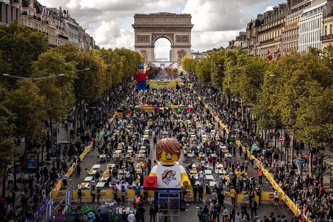 Lego-Wettbewerb in Paris