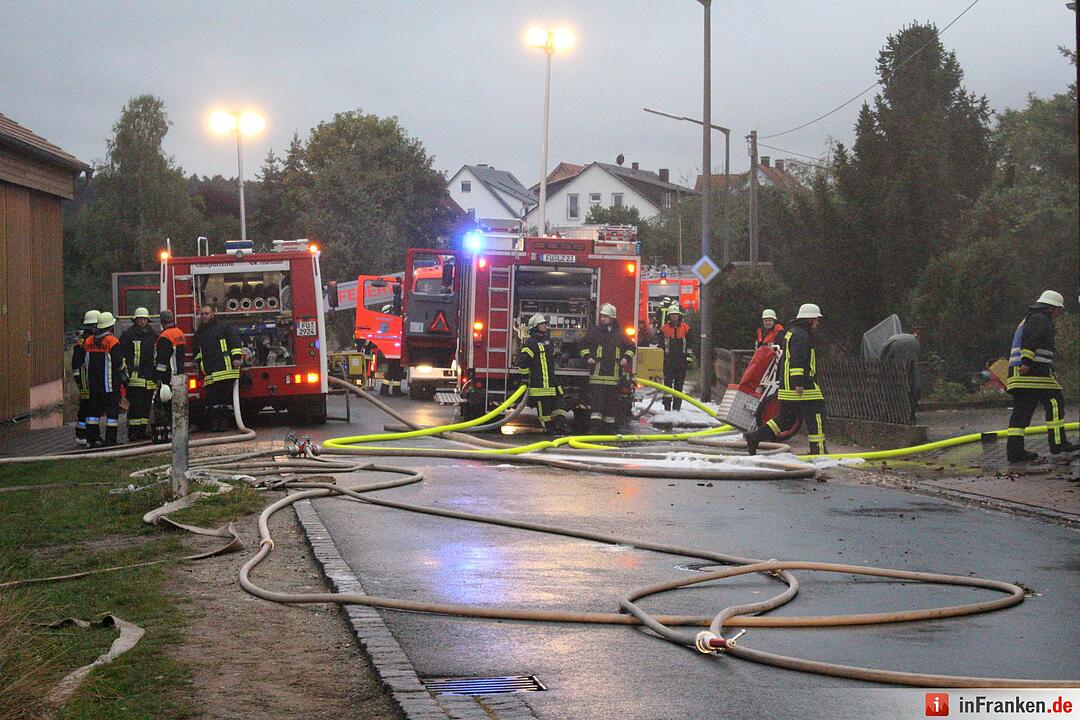 Kreis Fürth: Zwei Verletzte bei Brand