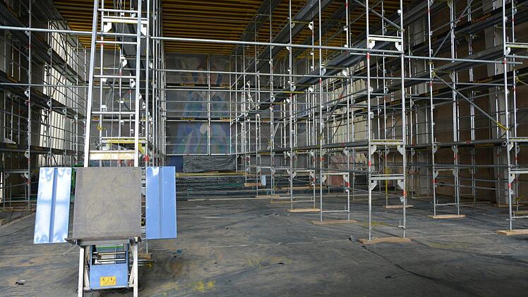 Sanierung der St. Laurentius Kirche in Bad Bocklet. Foto: Björn Hein