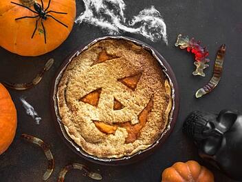 Zu Halloween: Besonderer Kürbiskuchen