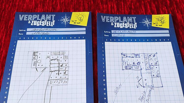 Verplant & zugestellt im Test - Flip-&-Write-Spiel um effektives Möbel-Platzieren