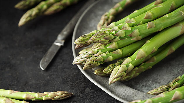 Gr&uuml;ner Spargel
