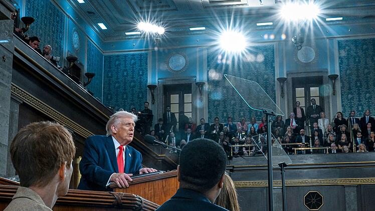 Donald Trump im Kapitol