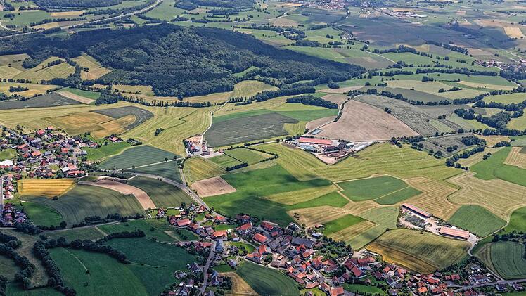 Aus der Luft: Breitenbach und Mitgenfeld Foto: Klaus Leidorf/Bund Naturschutz