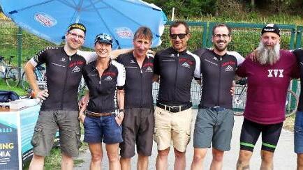 Das Organisations-Team des Bayreuther "Audax-Club Franconia"