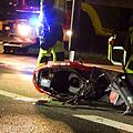 Ein schwerer Unfall auf der Staatsstra&szlig;e 2307 bei Bessenbach hat am Mittwoch einen Toten gefordert. Ein 23-J&auml;hriger verstarb noch an der Unfallstelle. Foto: News5