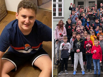 Neustadt: Felix (16) verlor beide Unterschenkel - jetzt helfen ihm Schüler mit rührender Aktion